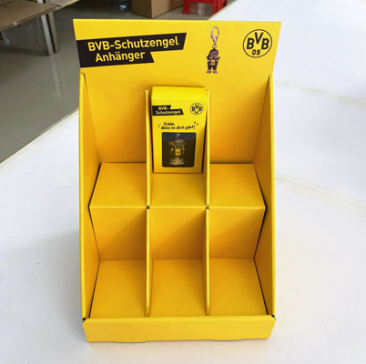 Recycable Paper Box Display , PDQ Retail Display ROHS FSC certificate