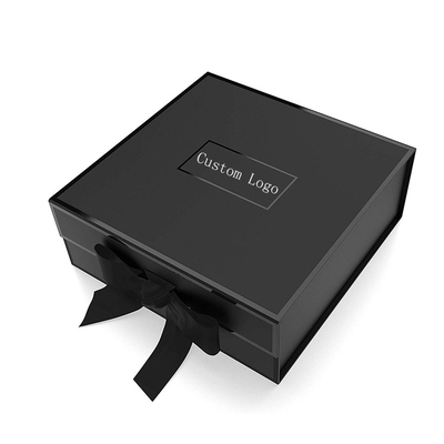 กล่องของขวัญกระดาษแข็งสุดหรู , กล่องพับได้สีดำ 1200 greyboard ห่อกระดาษสีดำหรือน้ำตาล