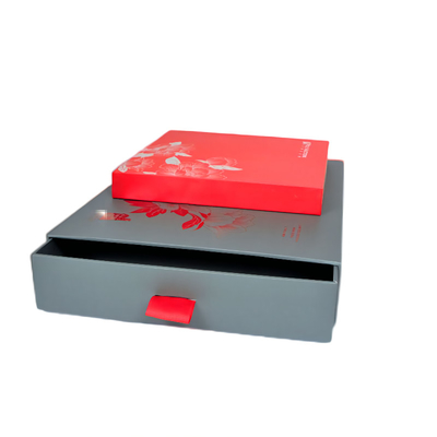 กล่องบรรจุกระดาษลิ้นชักสไลด์, กล่องของขวัญกระดาษแข็งแบบกำหนดเอง C1S 1200g greyborad wrap C2S